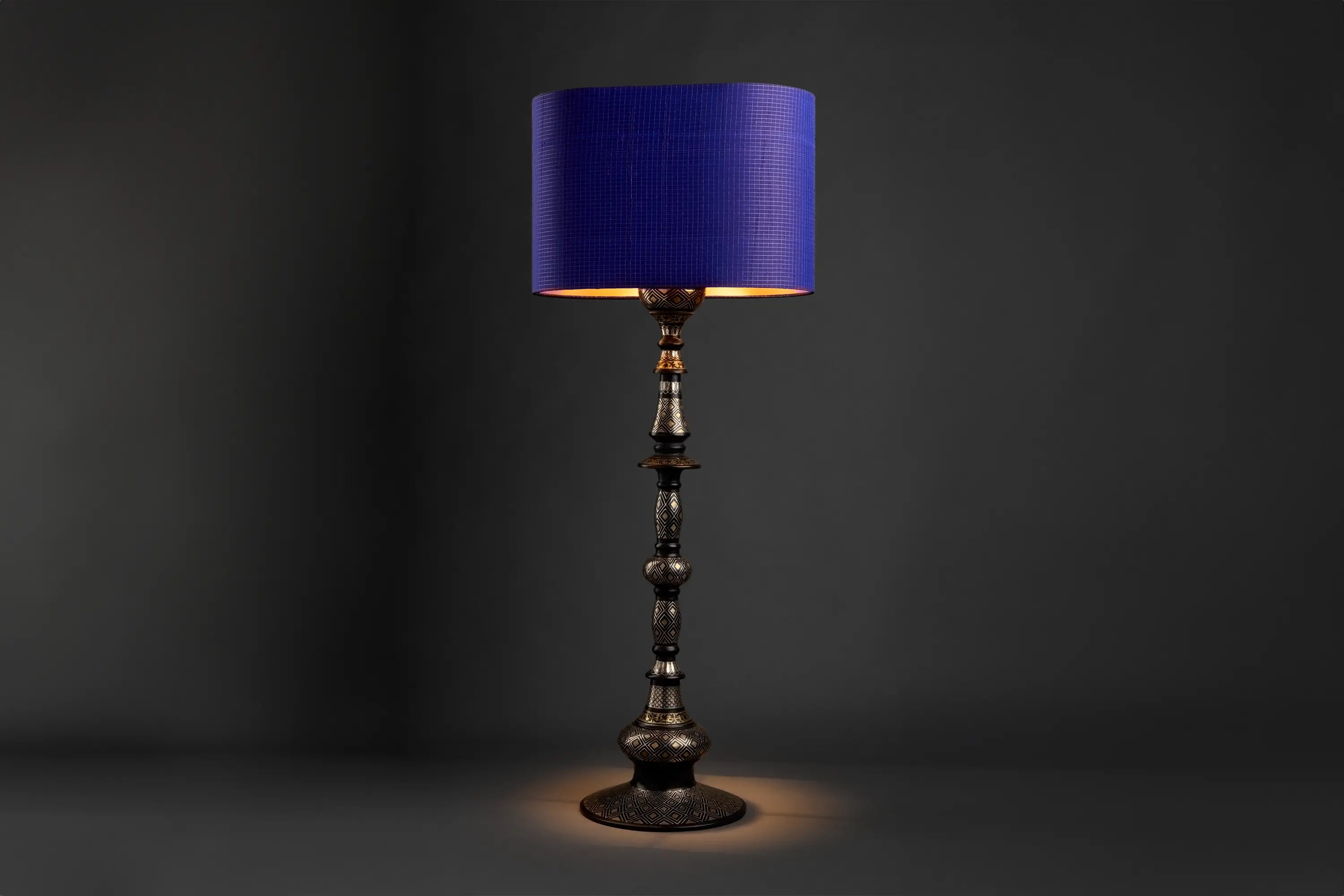 The Kashmir Sapphire Lampshade
